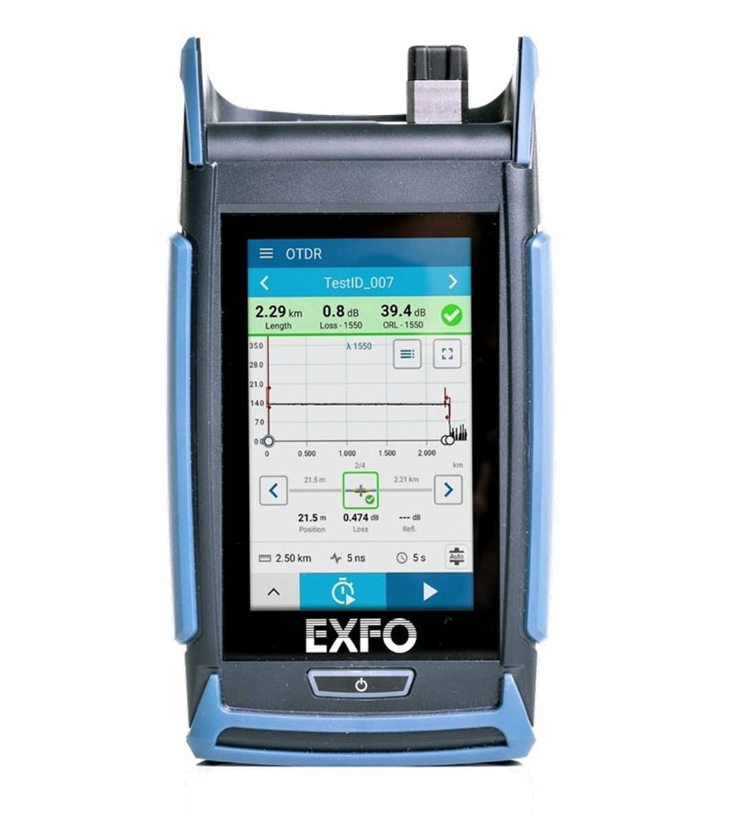 EXFO AXS-115 handheld OTDR